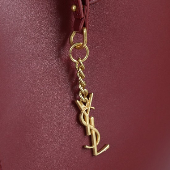 Back in stock 260 full cowhide leather YSL new shopping bag casual versatile oversized lining space worry-free safe easy to travel this season should have a size 333115cm opening size 45cm model 1860