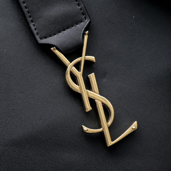 270 gold buckle with crocodile YSL Saint Laurent exclusive explosive bat bag ysl absolutely top goods exclusive highest-end goods super awesome ysl big bag original leather cowhide original quality superb workmanship original South African cowhide counter