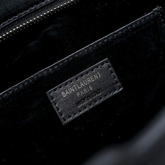 270 gold buckle with crocodile YSL Saint Laurent exclusive explosive bat bag ysl absolutely top goods exclusive highest-end goods super awesome ysl big bag original leather cowhide original quality superb workmanship original South African cowhide counter