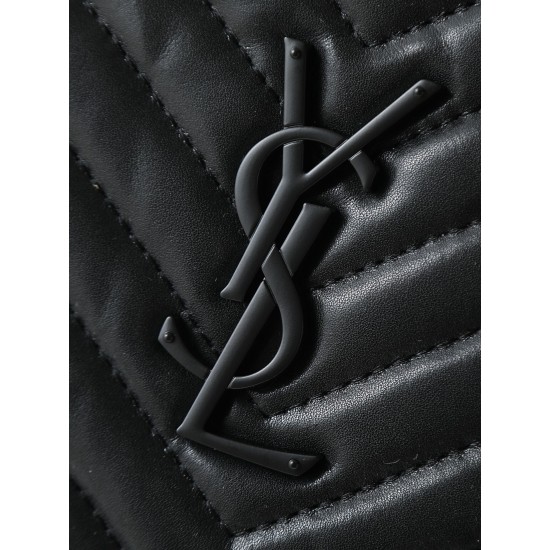 180 Black Buckle YSL Market Exclusive Beaten and molded to order The highest version of the market strong YvesSaintLaurent embroidery line handbag Italian calf leather hand feeling super The first in the market Size 30Cm Model 1850