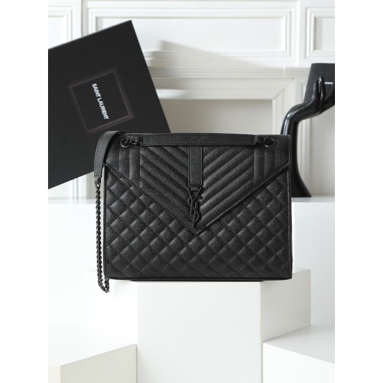 270 square Saint Laurent SaintLaurentSLP counter latest edition Market exclusive Decorative interlocking metal YSL logo The hardware is flawless Original ball stripe pattern The handfeel is superb The details are exquisite handmade Exquisite single should