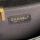 810 Chanel25A Handmade Visitor AS5347 Backpack Luxurious vintage feel A combination of classic and fashionable Litchi grain cowhide leather with gold metal Litchi leather is super durable Chain decorations Hand-carrying crossbody can also be large capacit