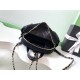 730 Chanel 25N Black Velvet Shoulder Bag Ski Season's Velvet Shoulder Bag Super Beautiful Top Very Light Feeling Soft Zan R Zan R Model No. AS5679 Size 251025 Matching Packaging