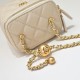 550 top version of the gold ball box bag exquisite chic chain small cosmetic case decent square shape mini cute invincible a small space in addition to the phone to put not trivial small objects are still quite able to store the decorative metal ball adju