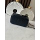 690 New Arrival NEChane1 explosive 25s Pearl Makeup Long Box Black Fragrance Door Forever Chane1 25s Cosmetic bag with mirror anywhere you can make up understated elegance handle inlaid with small diamonds close up look is very delicate wherever you go to
