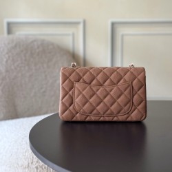 710 upgraded version of the full name Classic Fla0 1116 fine ball particles ball pattern large Mini leather original Haas small ball caviar lining imported lambskin hardware 24K plating all steel hardware size 12206cm classic CF is to have people fall in 