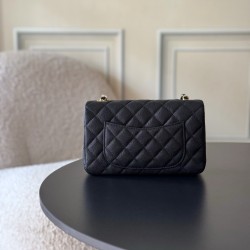 710 upgraded version of the full name Classic Fla0 1116 fine ball particles ball pattern large Mini leather original Haas small ball caviar lining imported lambskin hardware 24K plating all steel hardware size 12206cm classic CF is to have people fall in 