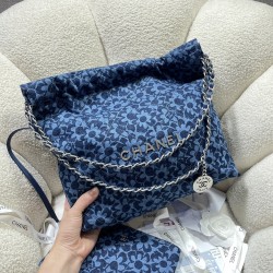 650 Small Blue Denim Printed Tea 23S Spring Summer Hot 22 Bag Shopper 3260 Pleasant This season's hottest and most worthwhile series it's called 22 Bag Small Fragrance Anything named after a number is bound to be hot and strong and will surely become a cl