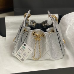 700 25p mini size chanel chanel hobo underarm bag hippie underarm bag small vintage gold coin button drawstring bucket bag diamond pattern vintage denim with leather classic chain design high class sense of daily travel must-have look beautiful texture wh