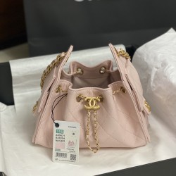 700 25p mini size chanel chanel hobo underarm bag hippie underarm bag small vintage gold coin button drawstring bucket bag diamond pattern vintage denim with leather classic chain design high class sense of daily travel must-have look beautiful texture wh