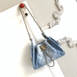 660 AS5631 CHANEL 25 Another model named after the year 25c Denim Hipster Bag Chanel hobo Underarm Bag Hippie Underarm Bag Small Vintage Gold Coin Button Drawstring Bucket Bag Lingerie Vintage Black Gold Classic Chain Design Premium Feeling Essential for 