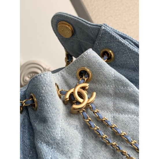 660 AS5631 CHANEL 25 Another model named after the year 25c Denim Hipster Bag Chanel hobo Underarm Bag Hippie Underarm Bag Small Vintage Gold Coin Button Drawstring Bucket Bag Lingerie Vintage Black Gold Classic Chain Design Premium Feeling Essential for 
