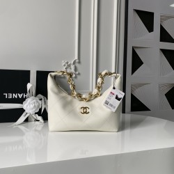 730 Chanel25K hippie bag hobo advanced sense full of fall and winter must-have AS5837 calf leather with retro old metal classic double Clogo wide version of the leather through the chain design retro and fashionable Enlarged diamond pattern simple bag typ