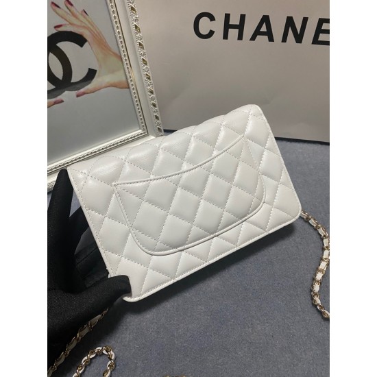 450 large explosive Chane AP1794 2020 new sheepskin woc too love at a glance on the logo than the classic model of the larger half wear leather half wear gold chain very exquisite capacity do not have to worry about the size of the fit all fit size 19cm