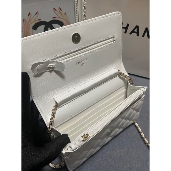 450 large explosive Chane AP1794 2020 new sheepskin woc too love at a glance on the logo than the classic model of the larger half wear leather half wear gold chain very exquisite capacity do not have to worry about the size of the fit all fit size 19cm