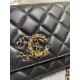 450 large explosive Chane AP1794 2020 new sheepskin woc too love at a glance on the logo than the classic model of the larger half wear leather half wear gold chain very exquisite capacity do not have to worry about the size of the fit all fit size 19cm