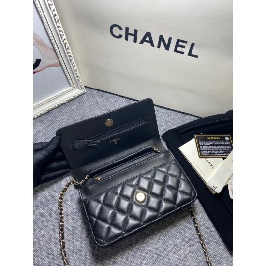 450 large explosive Chane AP1794 2020 new sheepskin woc too love at a glance on the logo than the classic model of the larger half wear leather half wear gold chain very exquisite capacity do not have to worry about the size of the fit all fit size 19cm