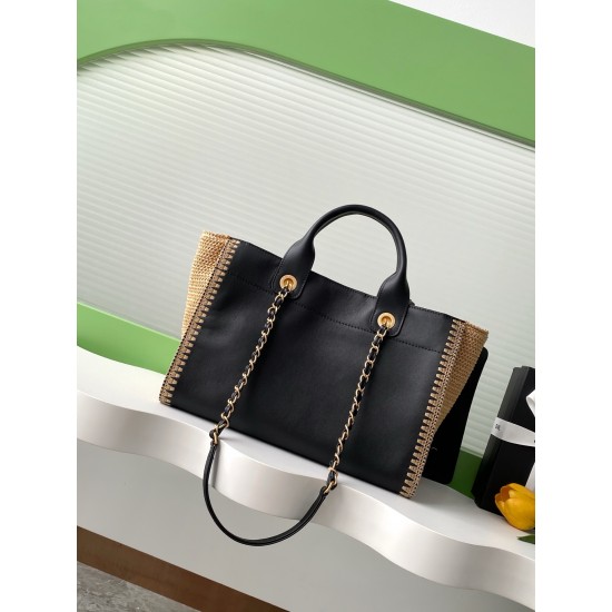 1200 25New Chane Beach Bag Shopper Are you excited Chanel TOTE BAG must have because it's classy because it's unique because it's durable and irrefutable versatile Model No. AS3351 Size 34