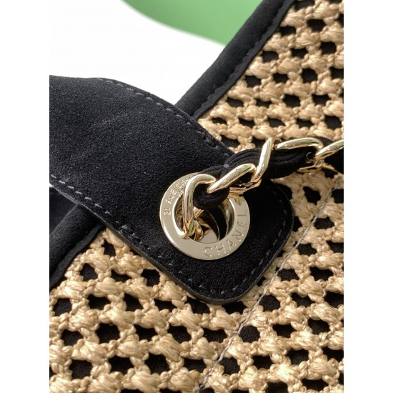 1100 25New Chane Beach Bag Shopper Are you excited Chanel TOTE BAG must have because it's high class because it's unique because it's durable and irrefutable versatile Model No. A66941 Size 38