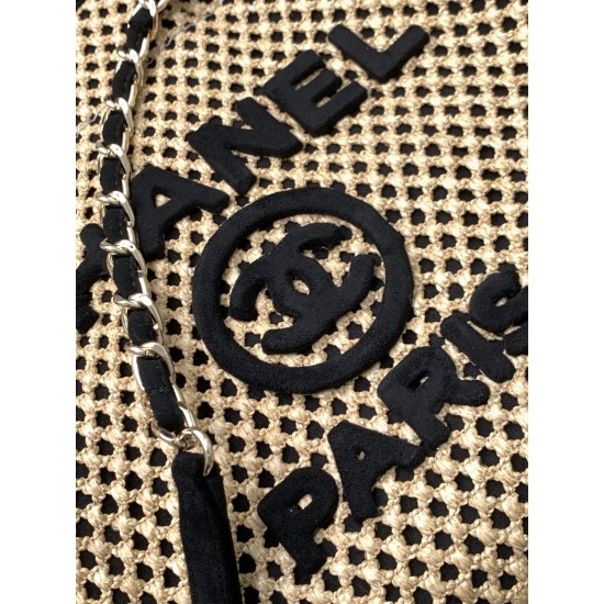 1100 25New Chane Beach Bag Shopper Are you excited Chanel TOTE BAG must have because it's high class because it's unique because it's durable and irrefutable versatile Model No. A66941 Size 38