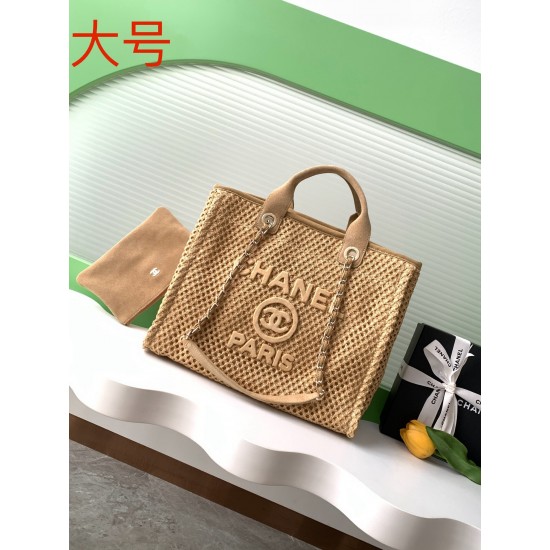 1100 25New Chane Beach Bag Shopper Are you excited Chanel TOTE BAG must have because it's high class because it's unique because it's durable and irrefutable versatile Model No. A66941 Size 38