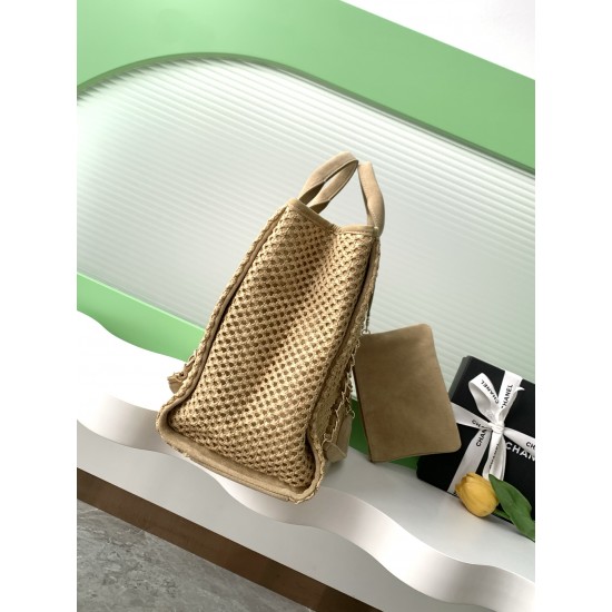 1100 25New Chane Beach Bag Shopper Are you excited Chanel TOTE BAG must have because it's high class because it's unique because it's durable and irrefutable versatile Model No. A66941 Size 38