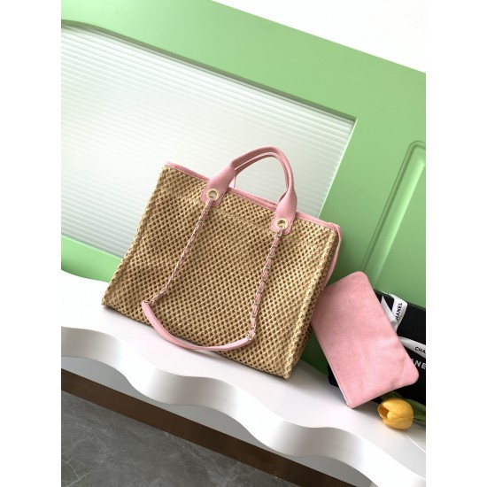 1100 25New Chane Beach Bag Shopper Are you excited Chanel TOTE BAG must have because it's high class because it's unique because it's durable and irrefutable versatile Model No. A66941 Size 38