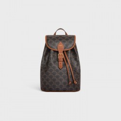 Premium Original LeatherFully Packaged p780TRIOMPHE CANVAS Logo Printed Shoulder BagCowhide Leather WrapFabric Fabric LiningGold FinishShoulder and HandleSnap Closure with Decorative Buckle1 Main CompartmentAdjustable Shoulder StrapLength 35 inches 88 cm1