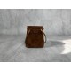 P4805NF460 light brown new mini bucket bag made of top imported lambskin leather is super soft and cost-effective can manage a variety of styles very playful and cute can be shoulder crossbody handheld shoulder shape varied bag is small but very loaded si