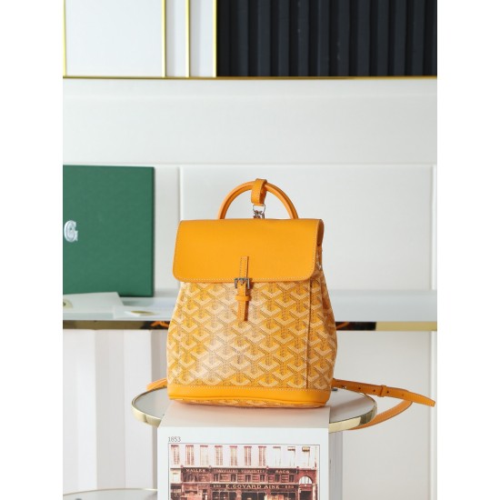 Premium Quality Original P580 Goyard Aln Mini Shoulder BagButtoned version with original gift boxUpgraded manualRibbonThe Aln Mini Shoulder Bag is a condensed version of the Aln with a focus on mold and versatilityWith a set of clever hooks and two remova