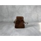 P4805NF460 dark brown new mini bucket bag made of top imported lambskin leather is super soft and cost-effective can manage a variety of styles very playful and cute can be shoulder crossbody handheld shoulder shape varied bag is small but very loaded siz