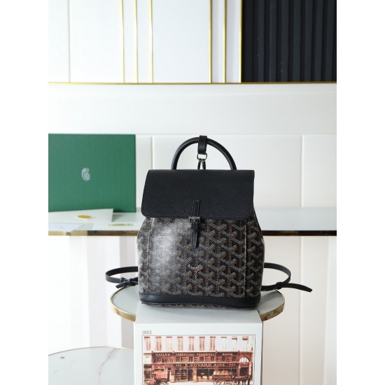 Premium Quality Original P580 Goyard Aln Mini Shoulder BagButtoned version with original gift boxUpgraded manualRibbonThe Aln Mini Shoulder Bag is a condensed version of the Aln with an emphasis on mold and versatilityWith a set of clever hooks and two re