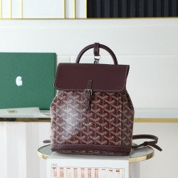 Premium Quality Original P580 Goyard Aln Mini Shoulder BagButtoned version with original gift boxUpgraded manualRibbonThe Aln Mini Shoulder Bag is a condensed version of the Aln with a focus on mold and versatilityWith a set of clever hooks and two remova