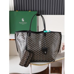 Premium quality original material p650 reversible anjou double-sided support oversized imported version of the first layer of calf leather customized goyardine rain dew cotton and linen version of the symmetrical pattern high sense of whatever color on th