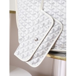 Premium quality original material p650 reversible anjou double-sided tray oversized imported version of the first layer of calf leather customized goyardine rain dew cotton and linen version of the symmetrical pattern high sense of whatever color on the b