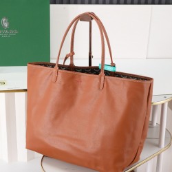 Extraordinary quality original material p650 reversible anjou double-sided support oversized imported version of the first layer of calf leather custom goyardine rain dew cotton and linen version of the symmetrical pattern high sense of whatever color on 