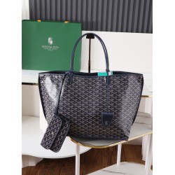 Extraordinary quality original material p650 reversible anjou double-sided support oversized imported version of the first layer of calf leather custom goyardine rain rainbow cotton and linen version of the symmetrical pattern senior sense of whatever col