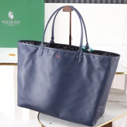 Extraordinary quality original material p650 reversible anjou double-sided support oversized imported version of the first layer of calf leather custom goyardine rain rainbow cotton and linen version of the symmetrical pattern senior sense of whatever col