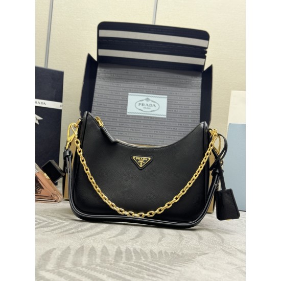 F540 with counter counter version of the full set of packaging exclusive customization of the new upgraded version of the Hobo1BC204 cross pattern Shoulder strap removable this versatile handbags with clean lines and classic detail design with removable c