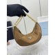 F490 with counter counterpart full set of packaging exclusive customized new crescent moon bag cork color 1BH222 multifunctional crossbody bag this ReNylon handbag is made of recycled nylon fabric exquisite and versatile fusion of archival library styling