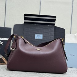 Large 39cm Bordeaux Red