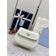 F530 with counter to the version of the full set of packaging exclusive customization P home counter the latest models of women's underarm bag 1BD311 arrived to use imported leather open edge beads calfskin material private white Niko hardware is not the 