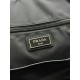 F520 Classic Shoulder Bag Newest Shoulder Bag 2V066A Made of imported Saffiano leather and imported nylon fabric Adjustable nylon shoulder straps Brushed metal hardware This nylon backpack with multiple pockets and padded back design is quite a design fea