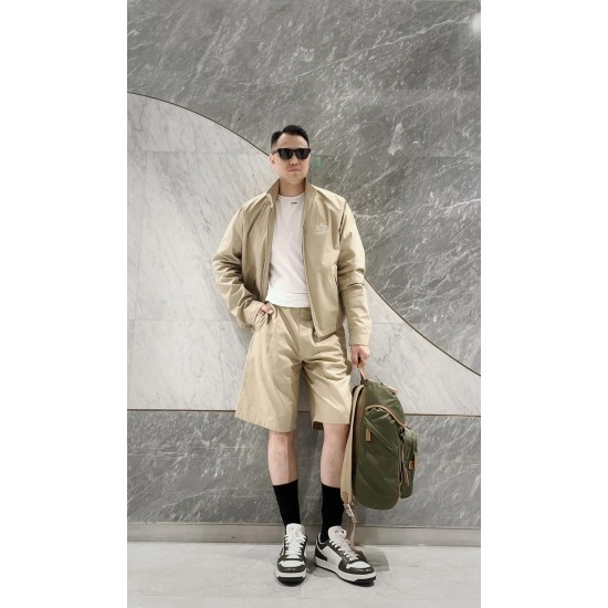 Green backpack model picture