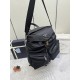 F600 new runway models 2VZ111 small shoulder back shoulder bag this runway models shoulder backpack using imported nylon fabric calfskin and top hardware front buckle flap and 2 pocket design with a removable nylon shoulder strap back and can be carried o