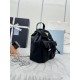 F400 with counter to the version of the full set of packaging exclusive customized mini small backpack 1BH029 shoulder bag This simple lines of the universal backpack can be transformed into a handbag through the removable shoulder straps to highlight the