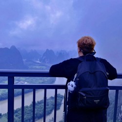 The new version of the backpack on the body picture