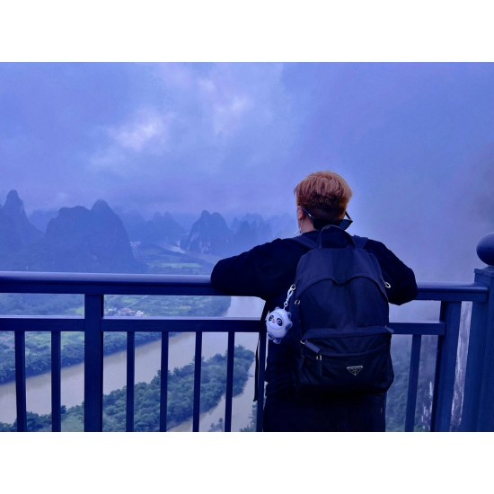 The new version of the backpack on the body picture