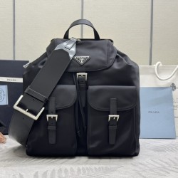 New backpacks glossy leather shoulder straps