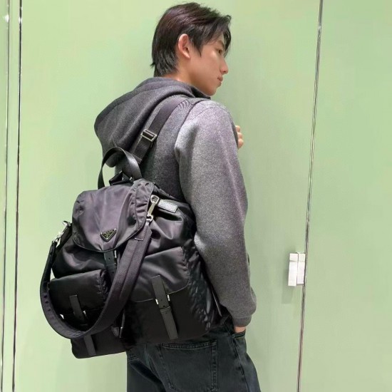 New Shoulder Bag Nylon Shoulder Strap Black Upper Picture